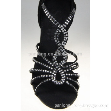 2015 New Arrival Dance Sandal Black Dance Shoe